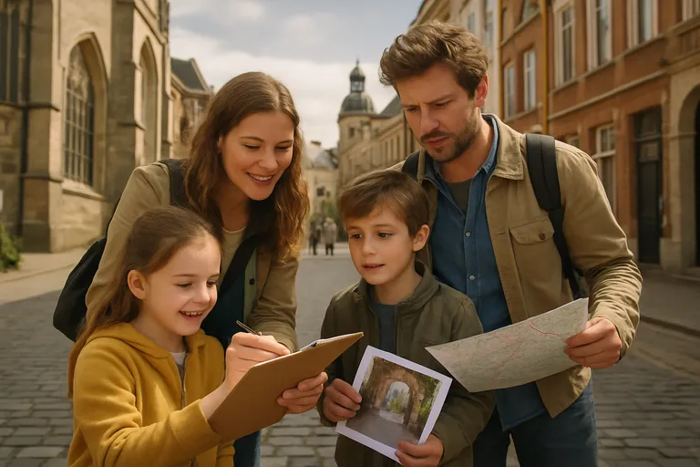 Een avontuurlijke familiespeurtocht: samen de stad ontdekken